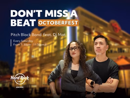 Join us for Pitch Black Band ft. DJ Mat.