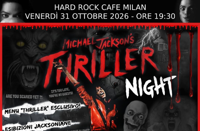 👻🎃MICHAEL JACKSON’S THRILLER NIGHT🎃👻