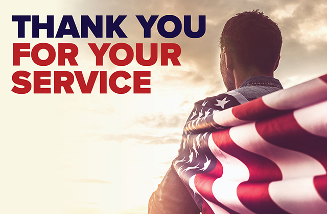 FREE CLASSIC SMASH BURGERS FOR OUR VETERANS & ACTIVE MILITARY