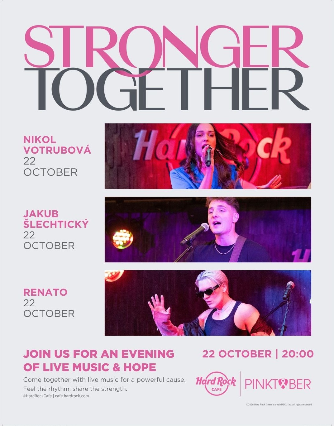 PINKTOBER CHARITY CONCERT