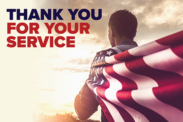 Thank You For Your Service!