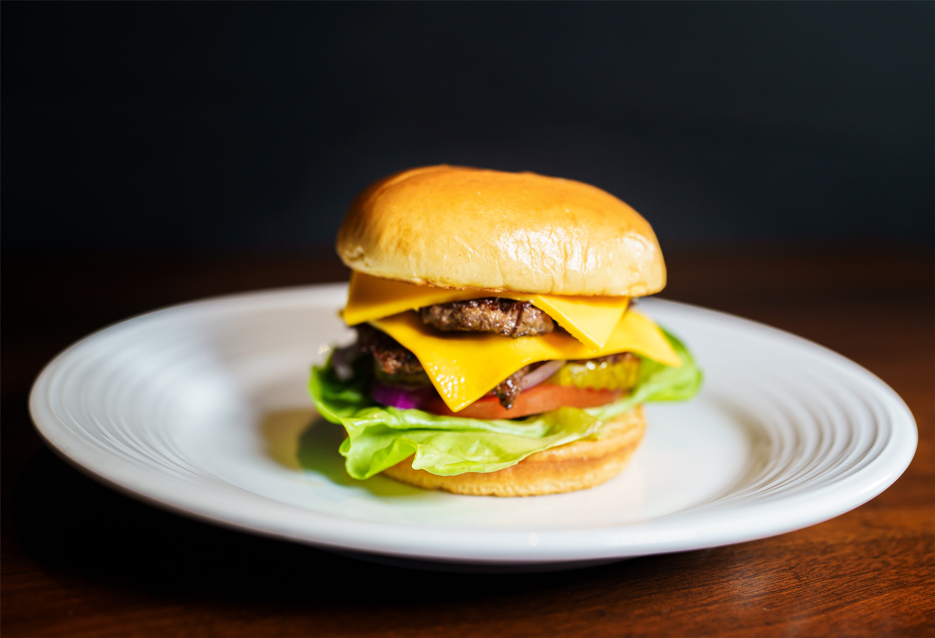 Double Burger at Poker Snack Bar