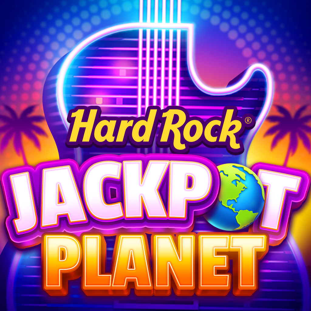 Hard Rock Jackpot Planet mobile casino app logo
