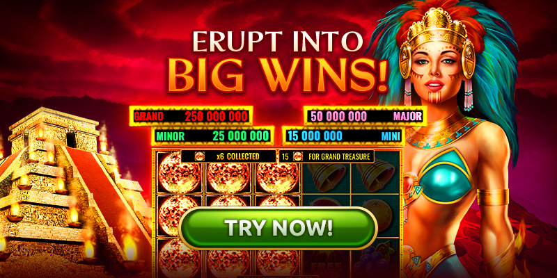 Cash Eruption volcanic slot artwork