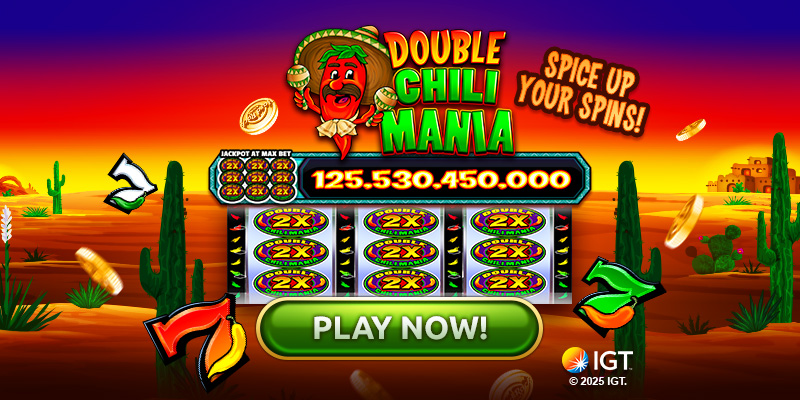 Double Chili Mania slot game artwork
