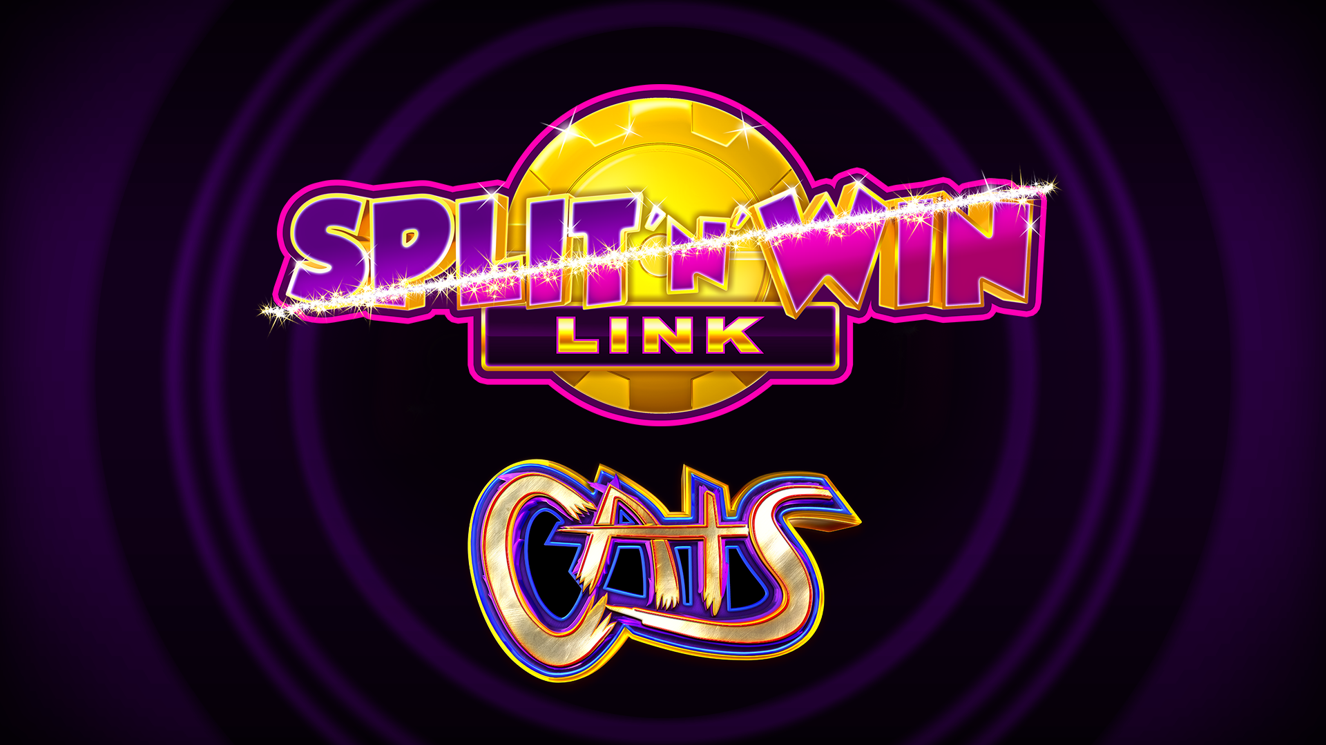 Split ’N Win Link Cats slot game artwork