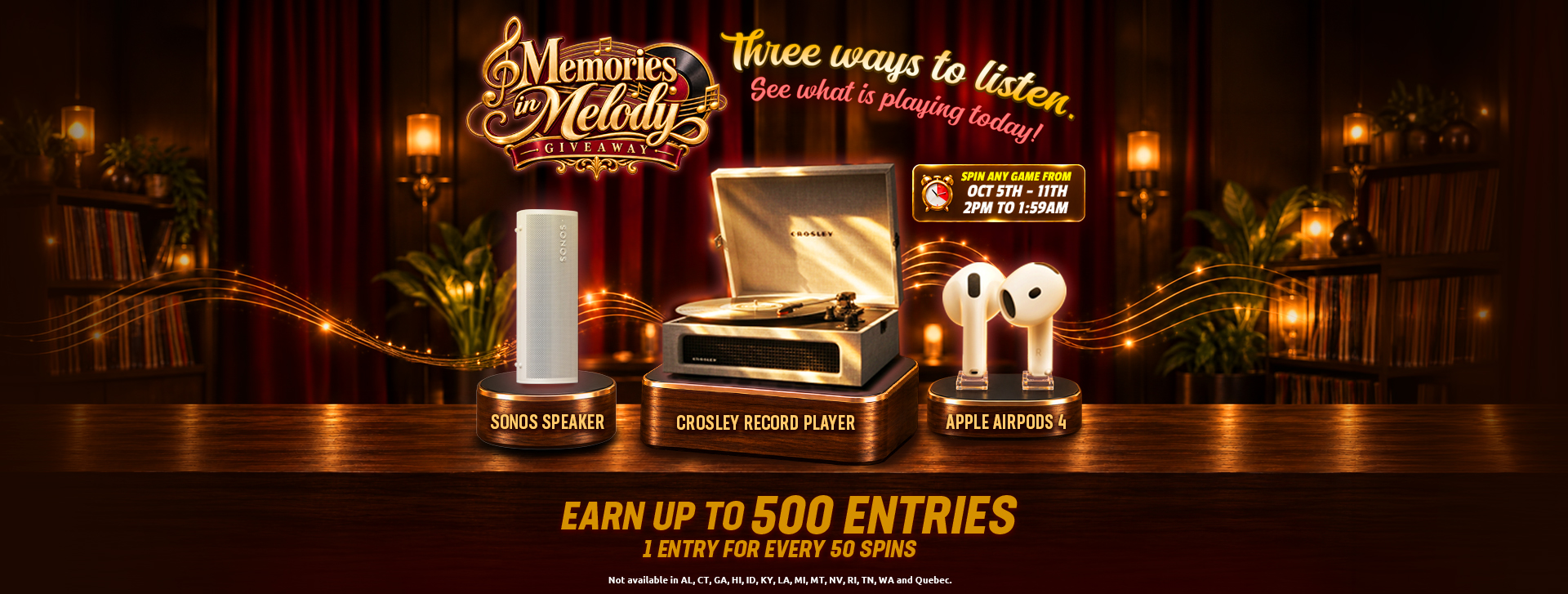 Memories in Melody giveaway artwork