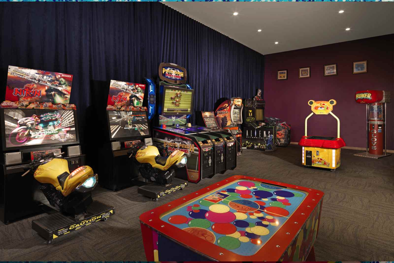 arcade center hard rock hotels