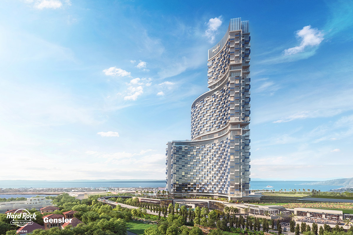Hard Rock Hotel & Casino Athens rendering