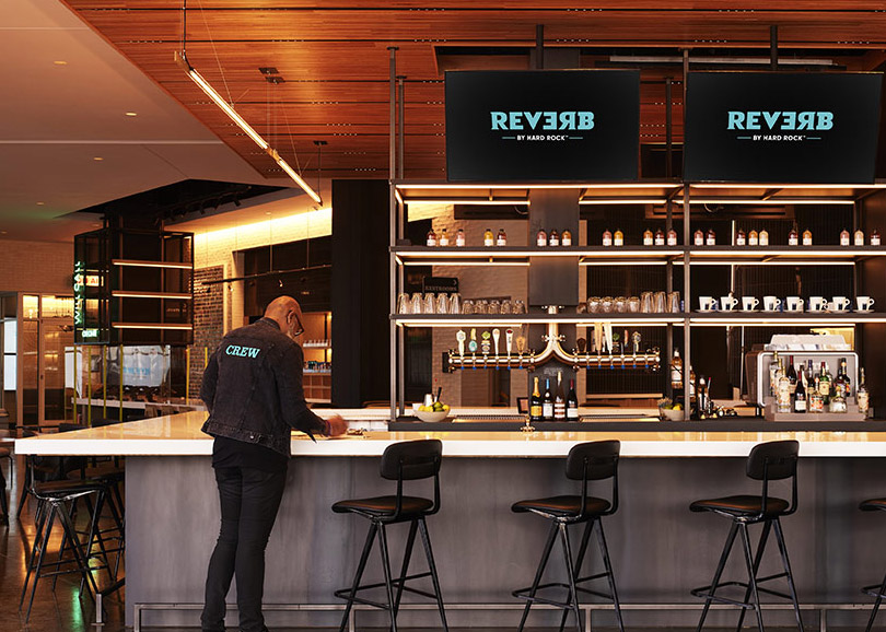 REVERB signage