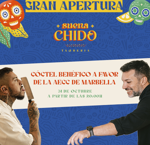 Eröffnung von Suena Chido. 20:00 Uhr