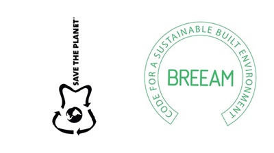 a logo of a planet and a break