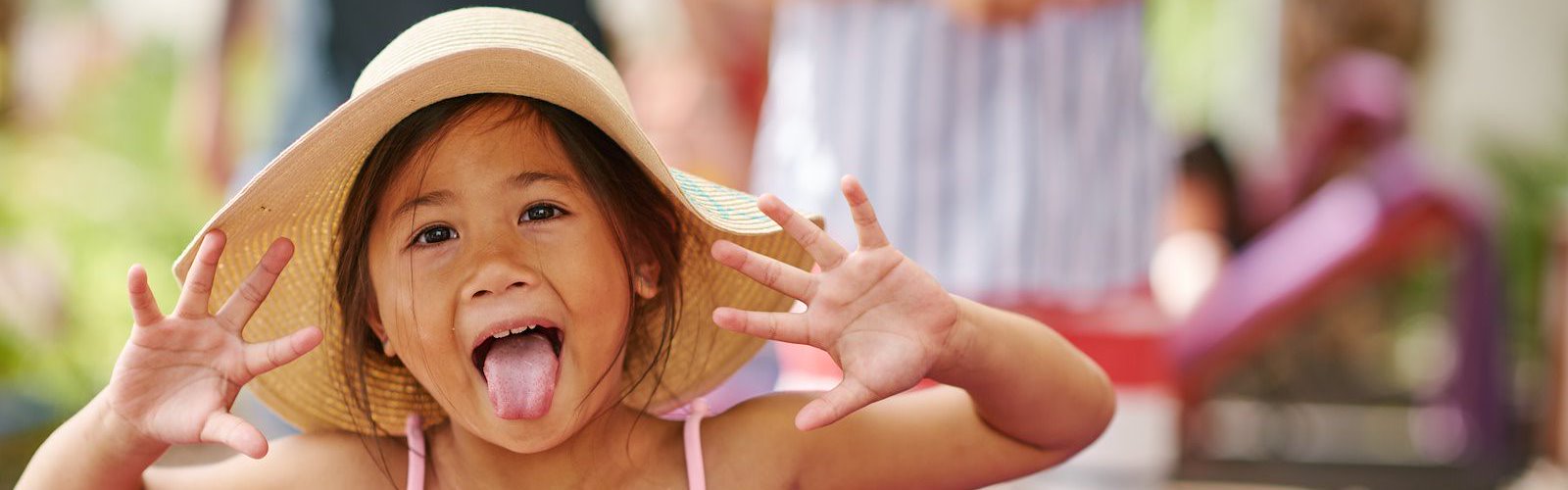 Girl at the Pool