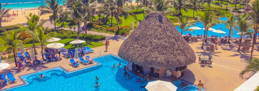 albercas de hoteles en punta cana
