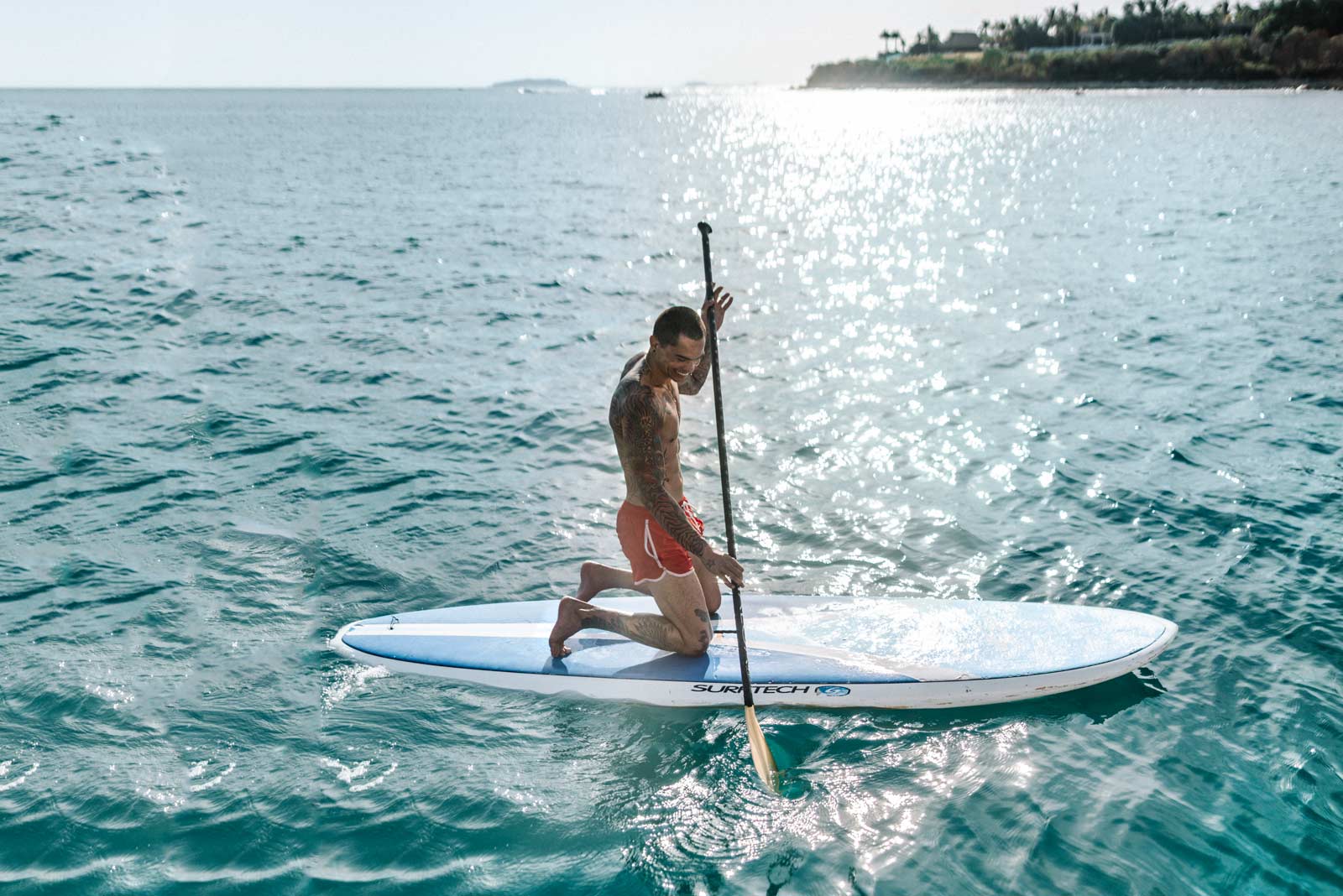 Paddleboarder