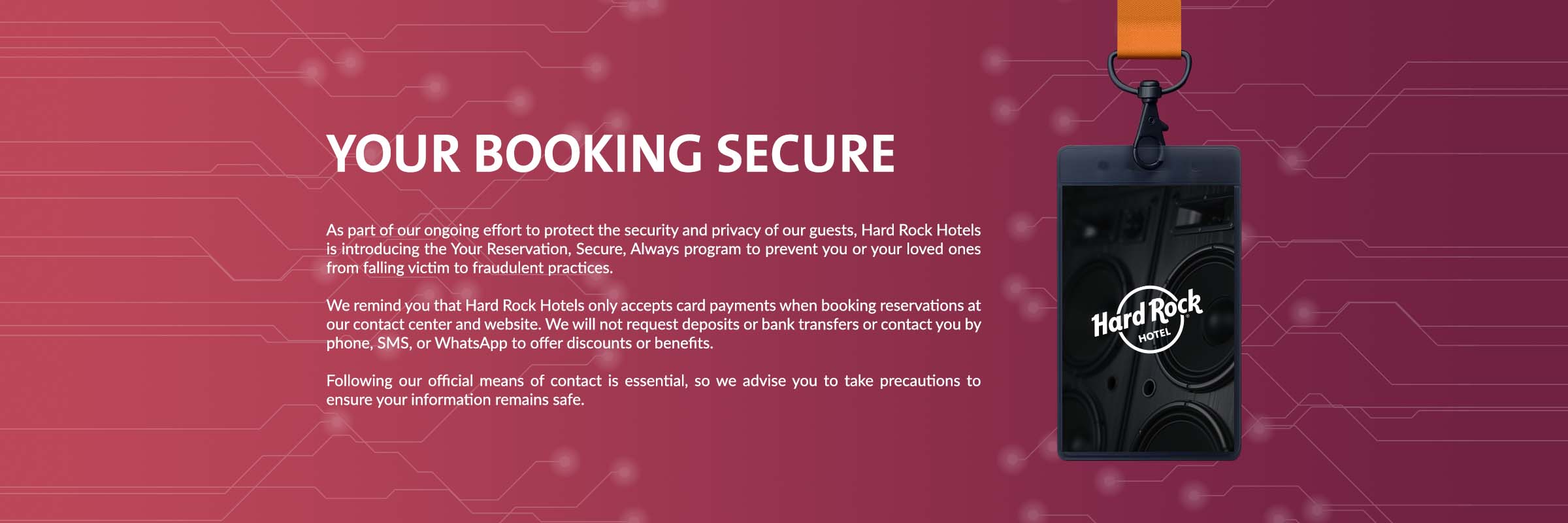 Booking Secure Program Hard Rock Hotel Vallarta