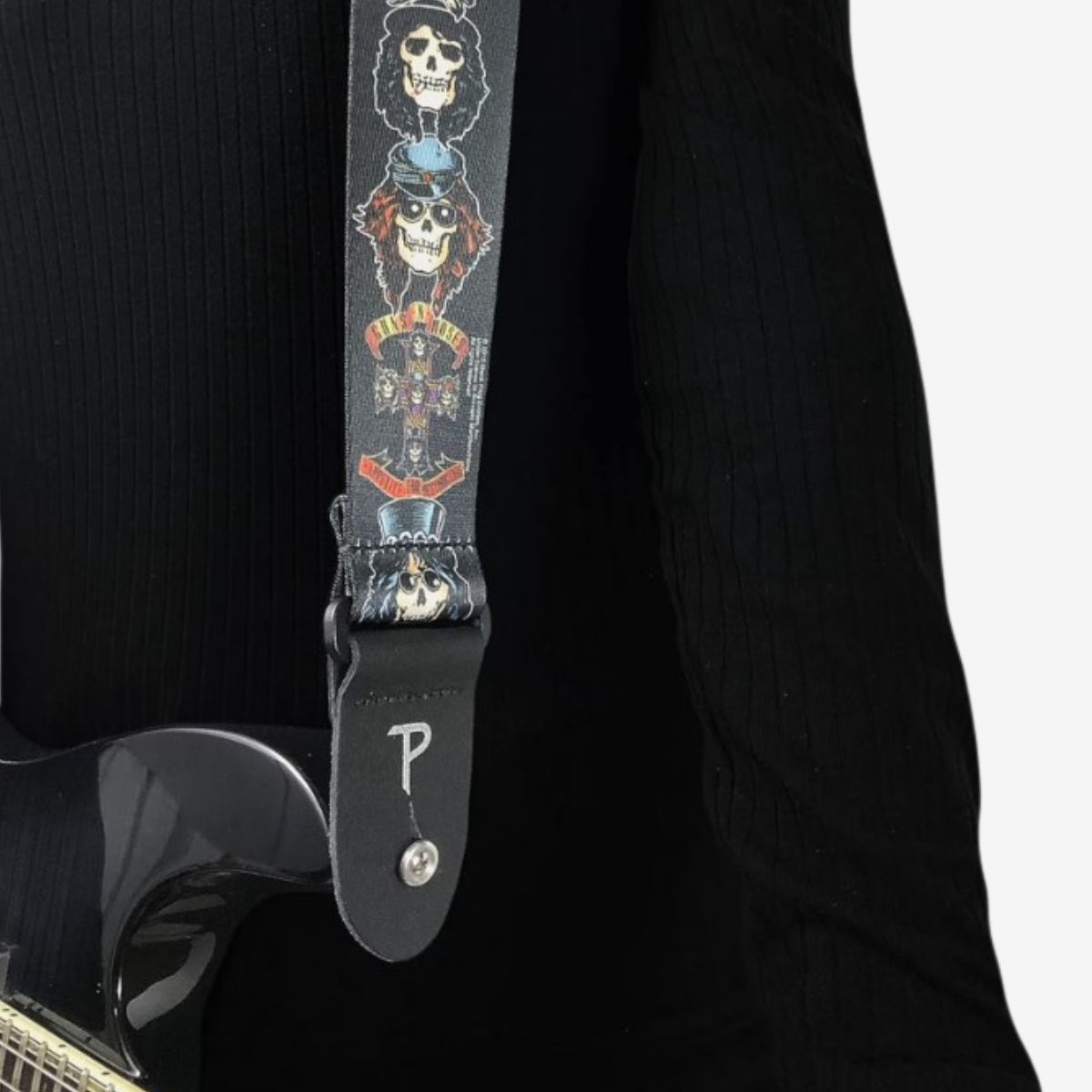 Guns N' Roses Appetite For Destruction Guitar Strap image number 4