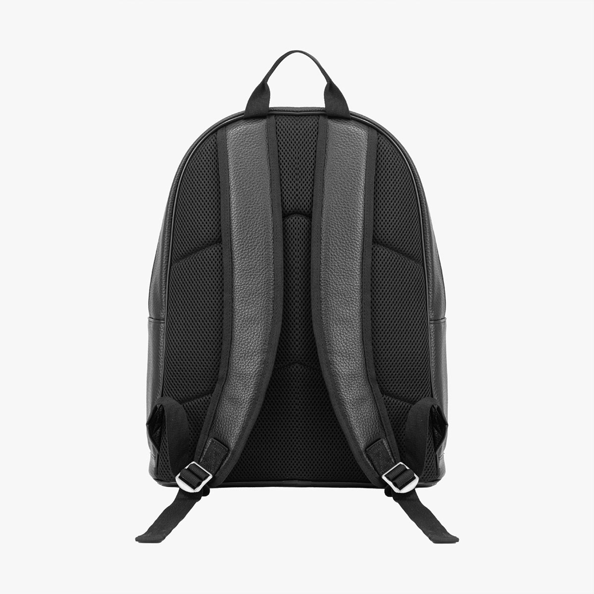 Black Pebbled Backpack image number 3