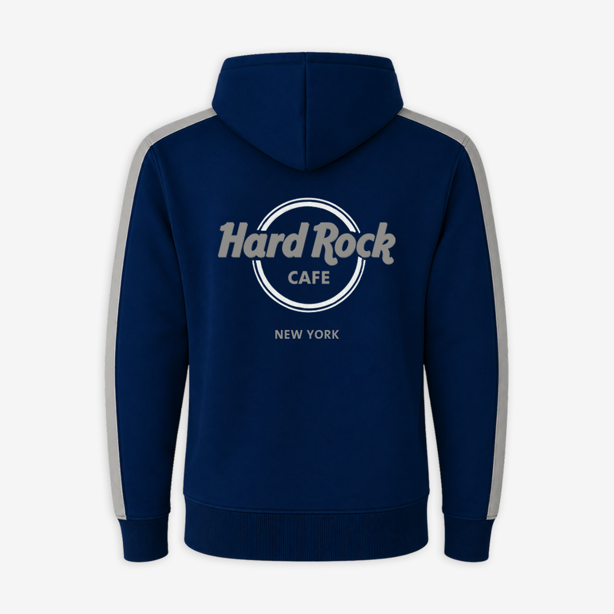 New York City Full Zip Fleece in Blue and Gray image number 1