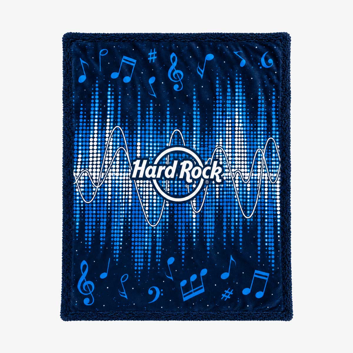 Soundwave Blanket in Navy image number 1