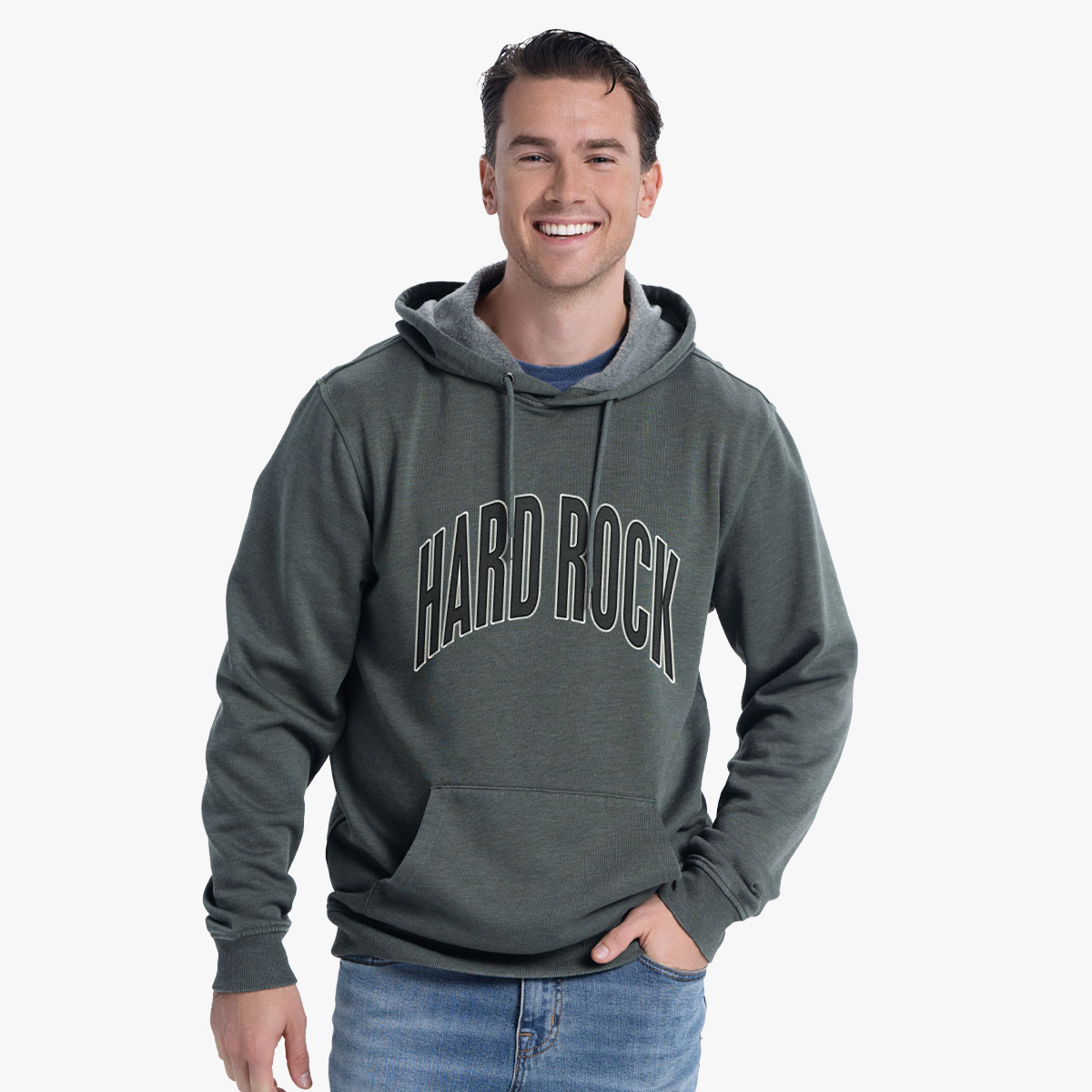 Cross Guitars Vintage Hoodie in Spruce Green image number 1