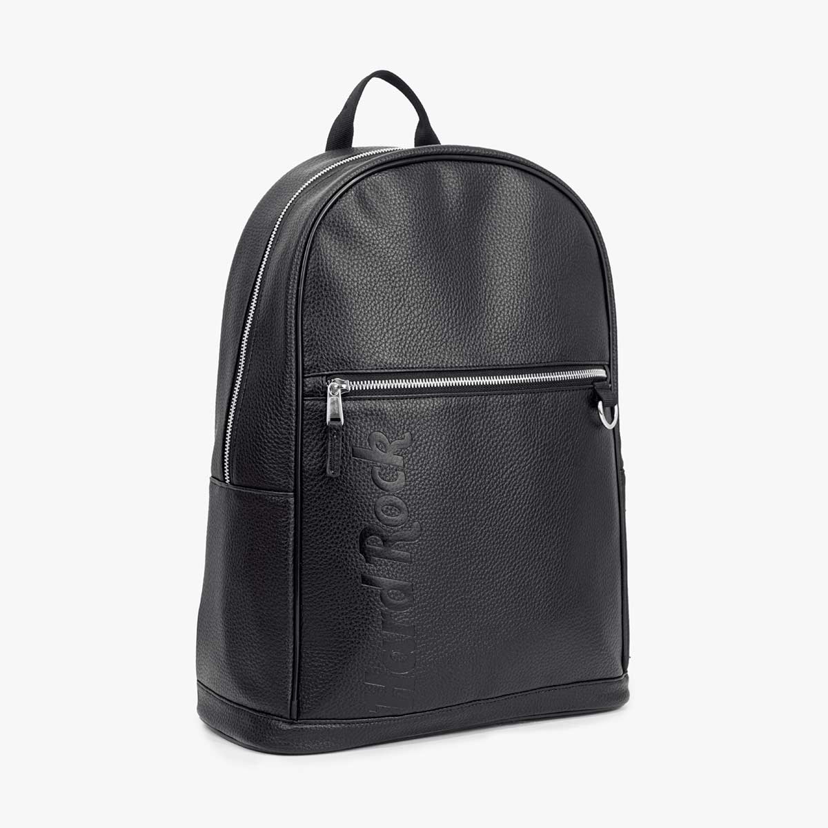 Black Pebbled Backpack image number 2