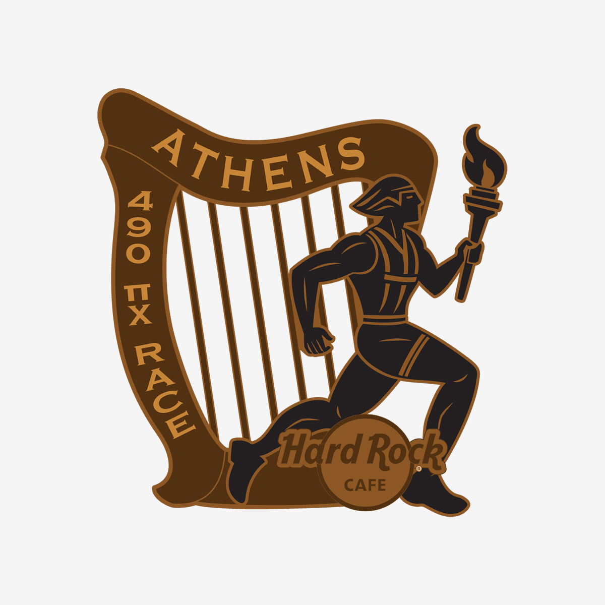 Limited Edition Athens Race Pin image number 1