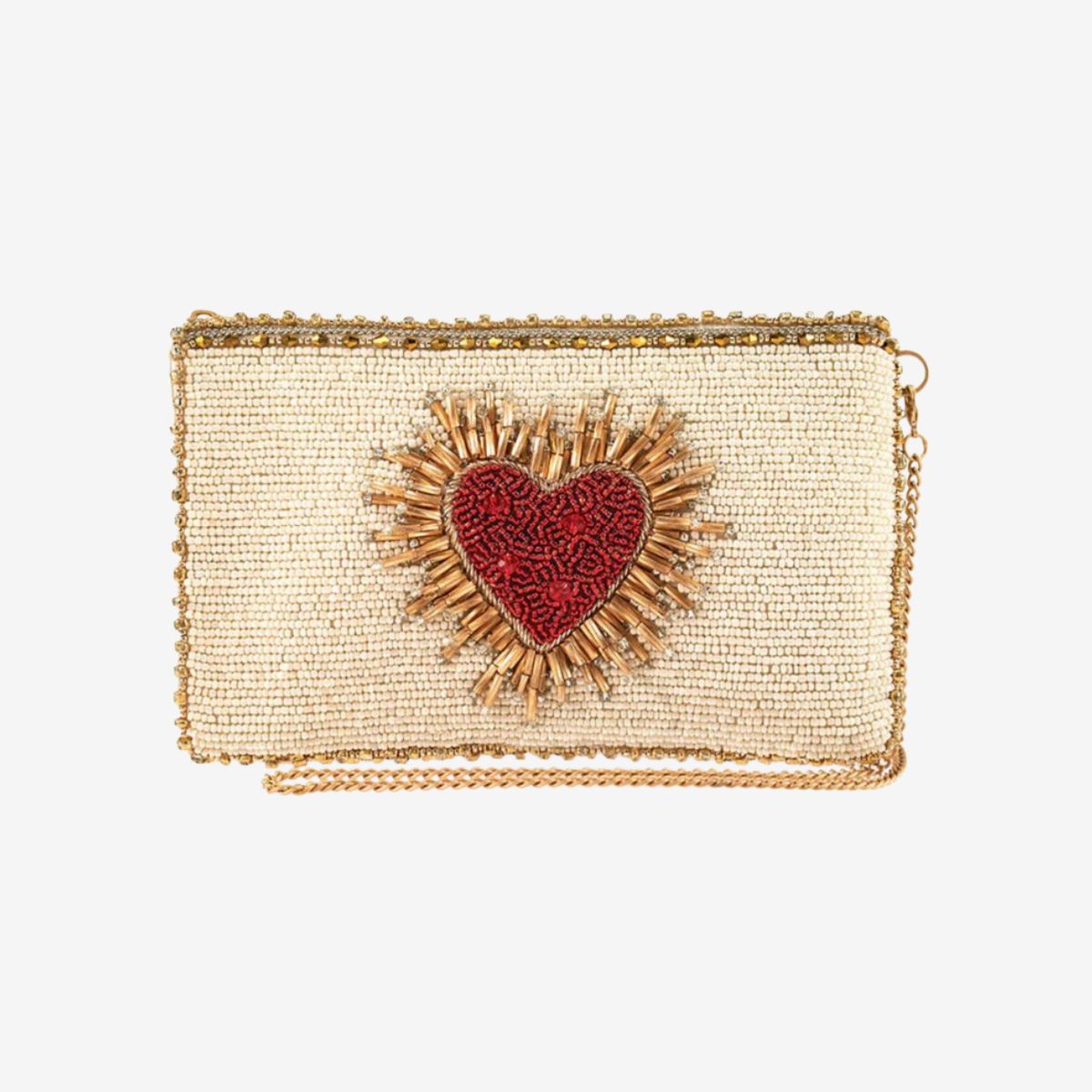 Mary Frances Heart Burst Cell Phone Pouch image number 1