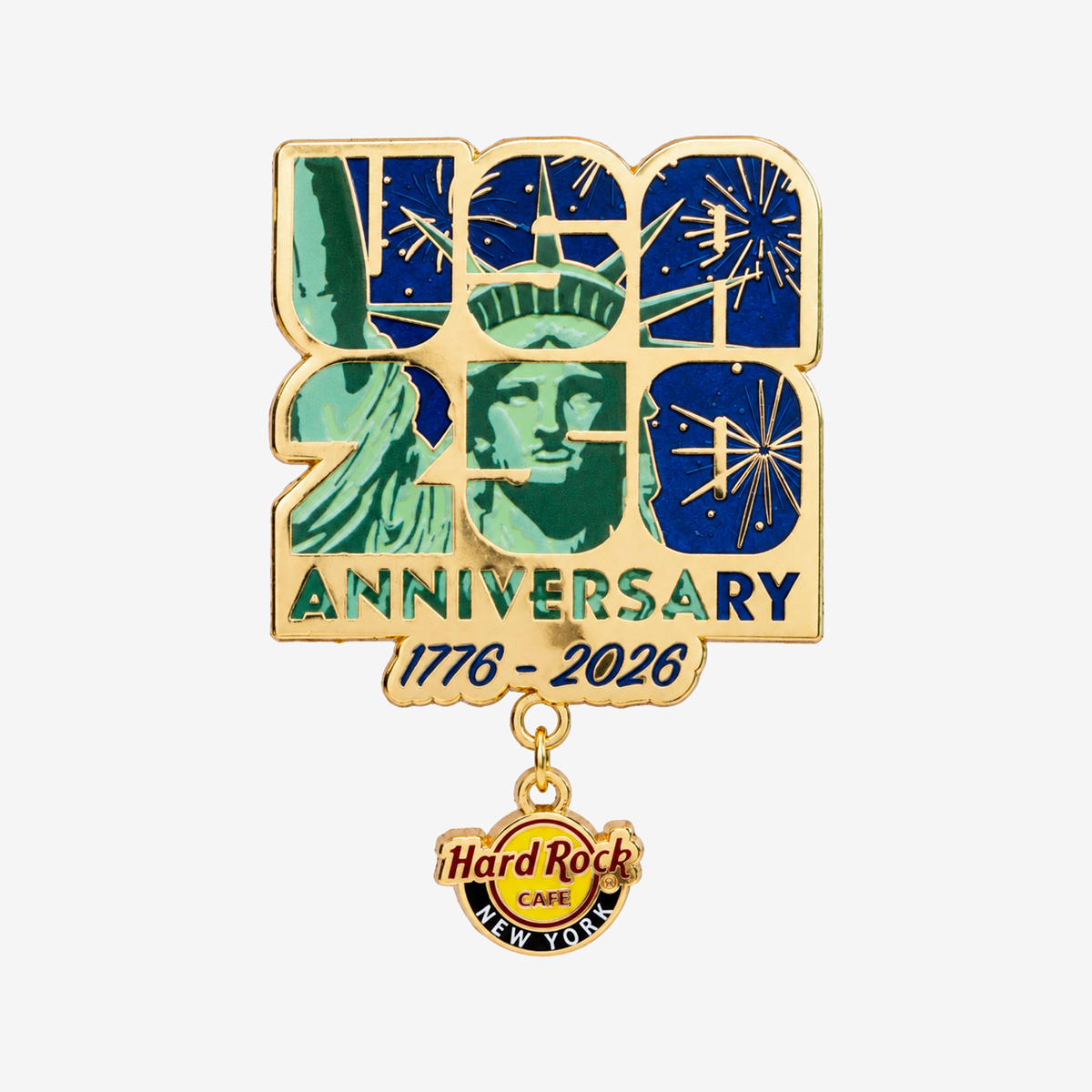 Limited Edition America 250th Anniversary Statue of Liberty Pin image number 1