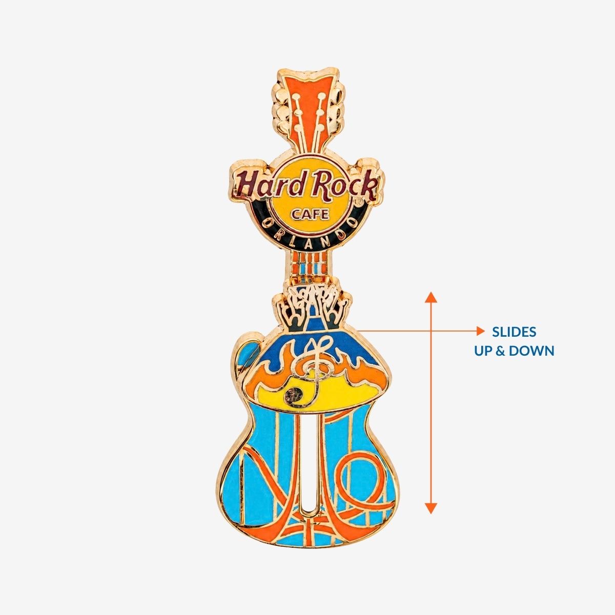 Exclusive Edition Orlando Roller Coaster Slider Pin image number 3