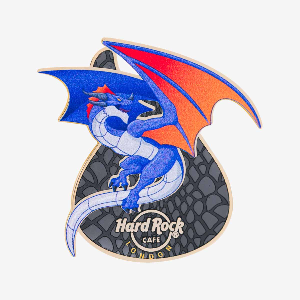 Limited Edition Dragon Guitar Pin image number 1