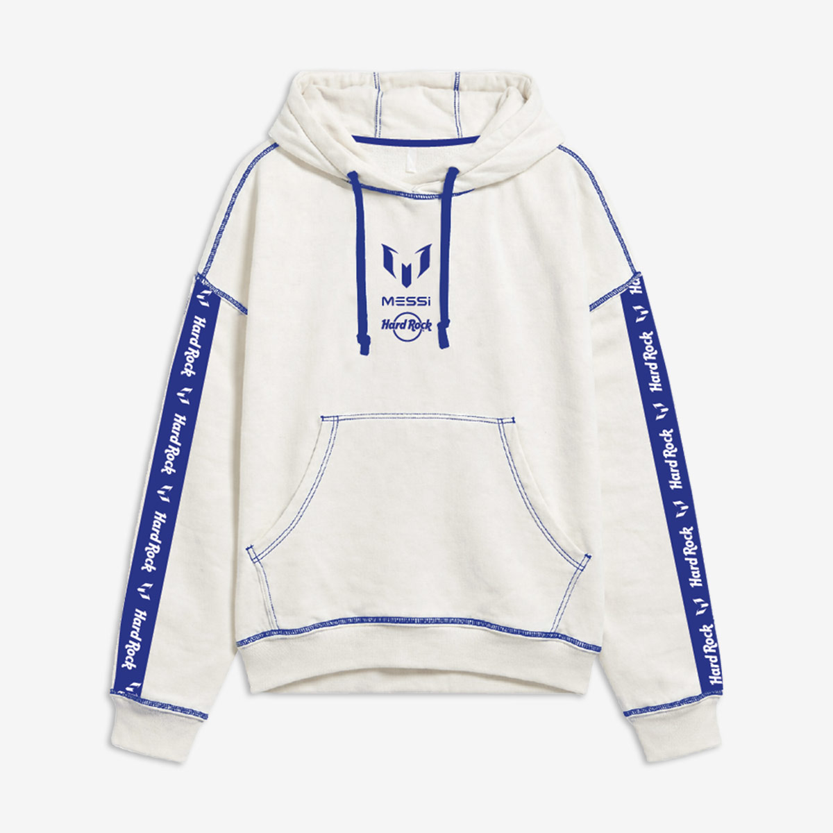 Messi 2026 Contrast Stitch Hoodie in White image number 1