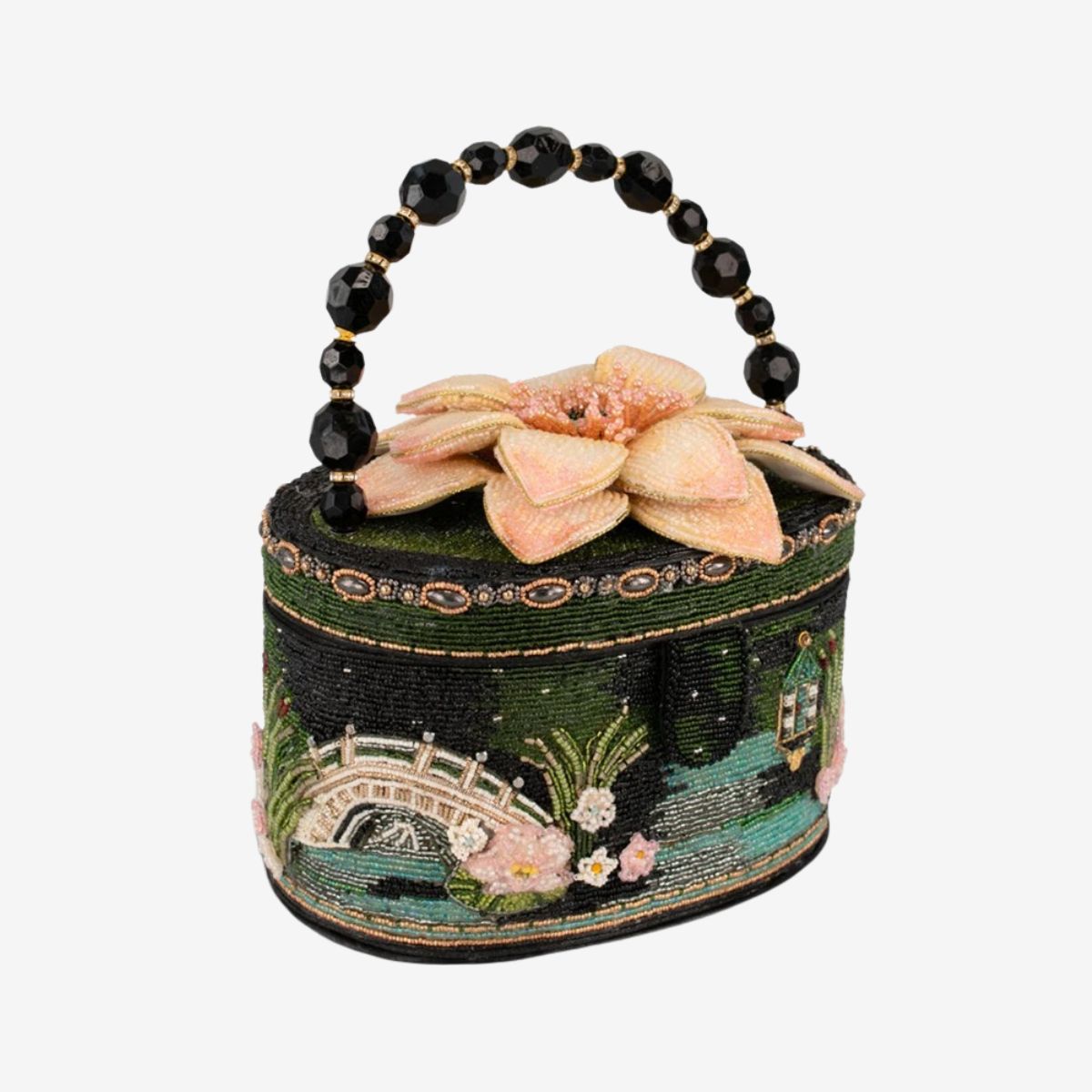 Mary Frances Floating Lotus Handbag image number 1