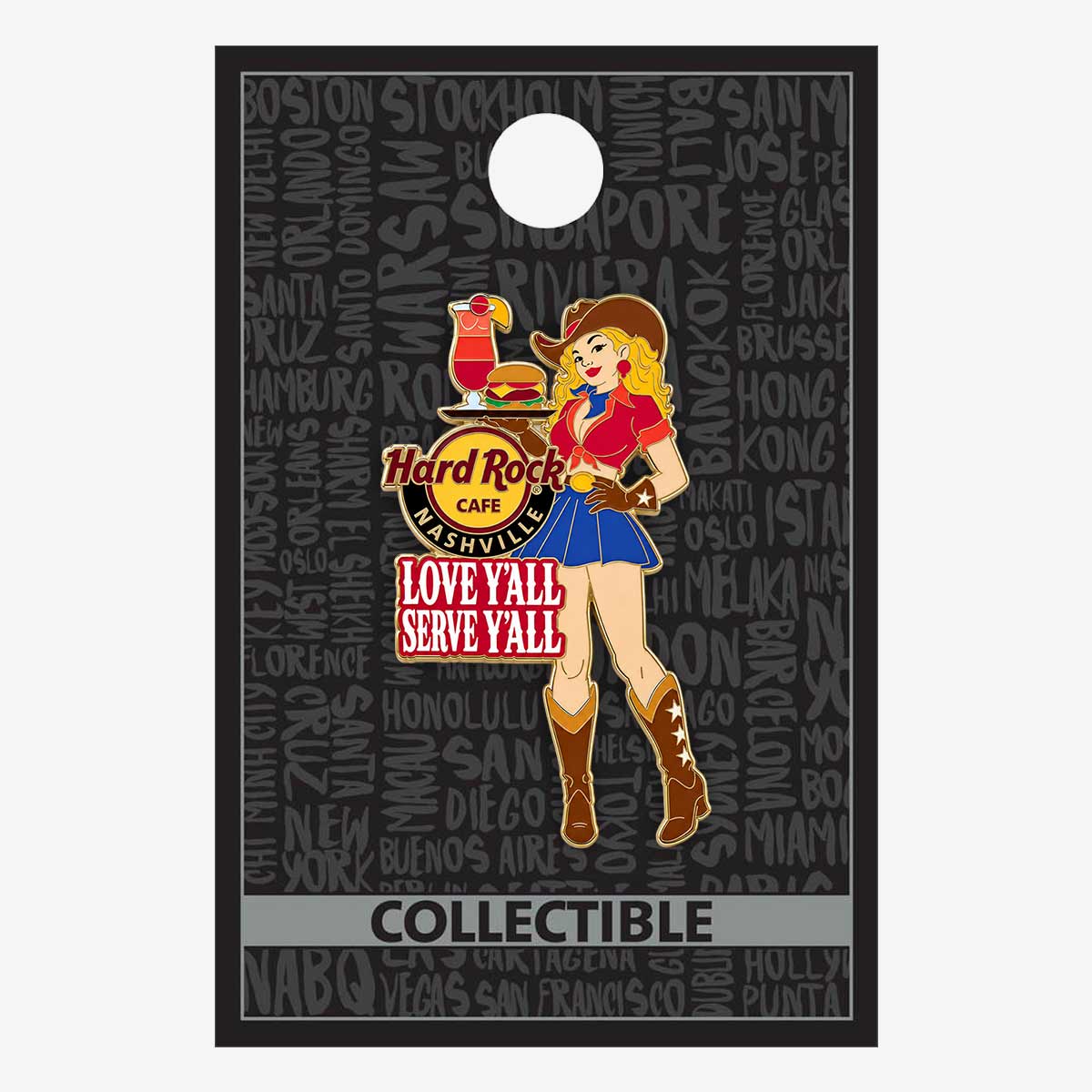 Collectible Nashville Y'ALL Theme Pin image number 2